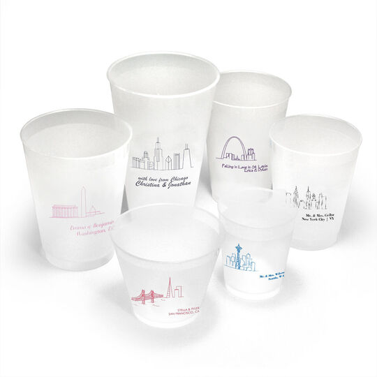 Design Your Own Skyline Shatterproof Cups